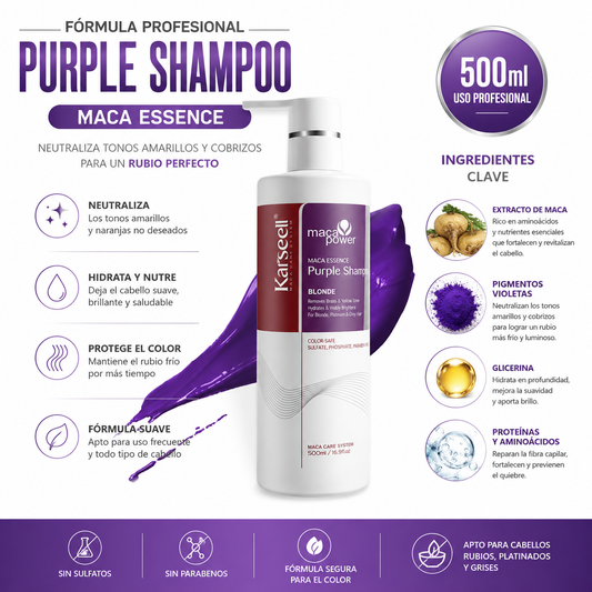 Champú Violeta Profesional Matizador 500ml
