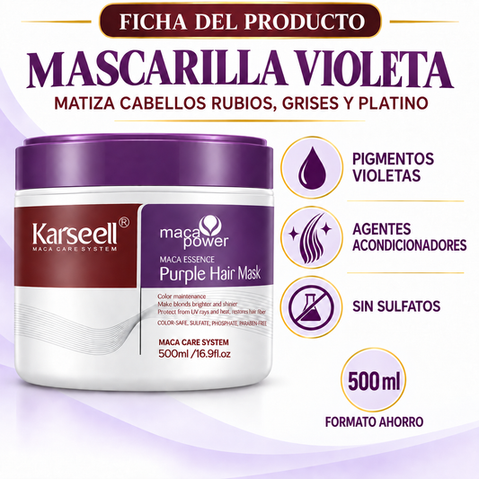 Mascarilla Capilar Violeta 500 ml