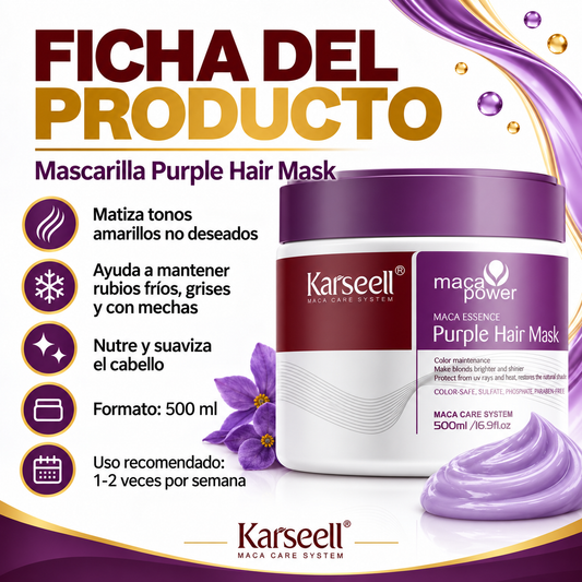 Mascarilla Capilar Violeta 500 ml