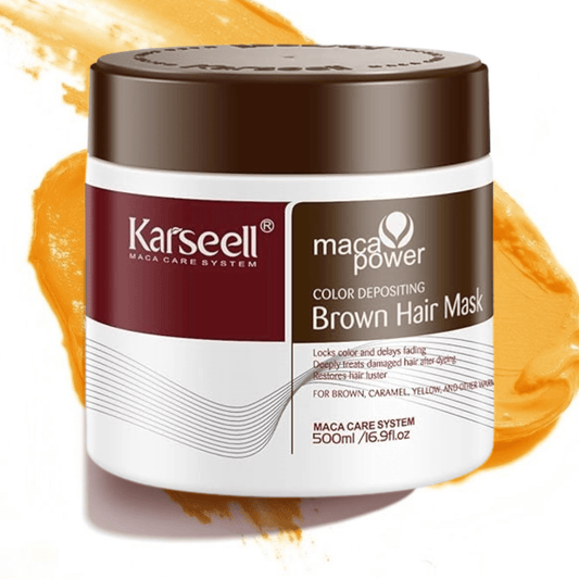 Mascarilla Capilar Pigmentante Marrón 500ml