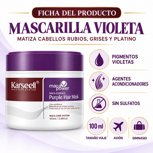 Mascarilla Capilar Violeta 100 ml