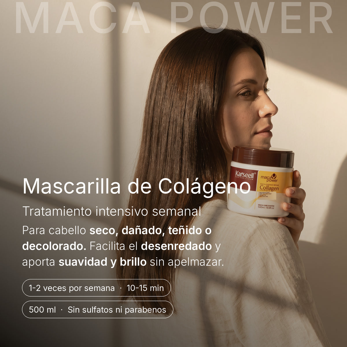Mascarilla Capilar de Colágeno 500 ml — foto 2