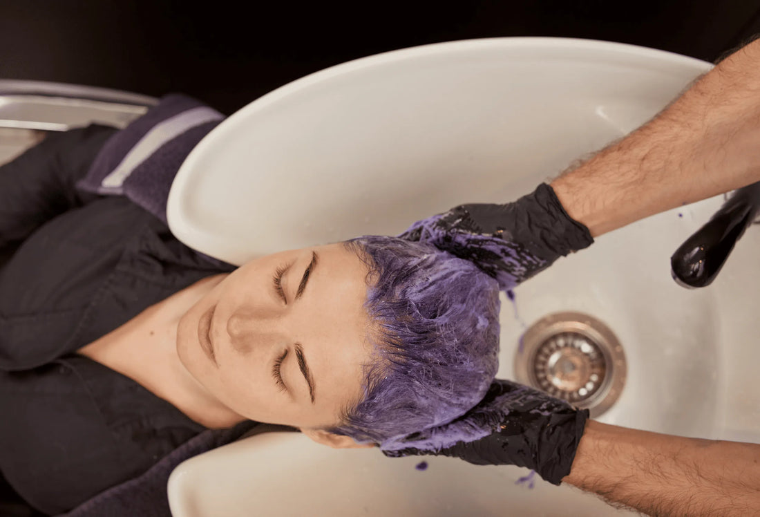 Champú morado