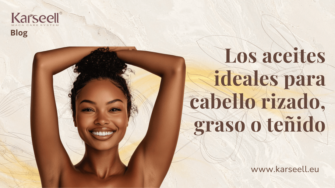 Los aceites ideales para cabello rizado, graso o teñido