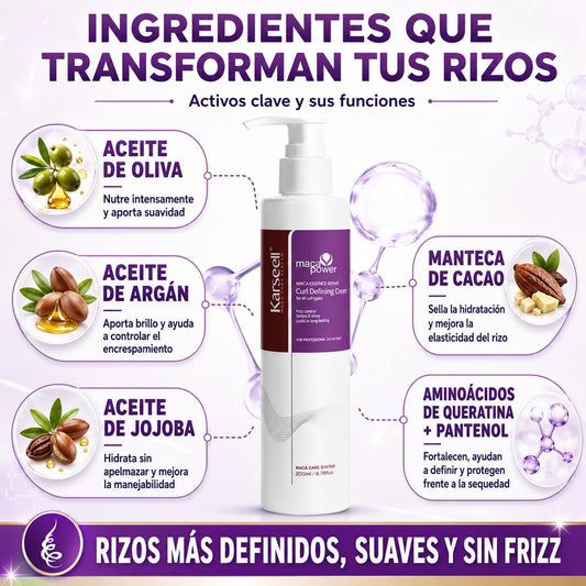 Crema Definidora de Rizos 200ml