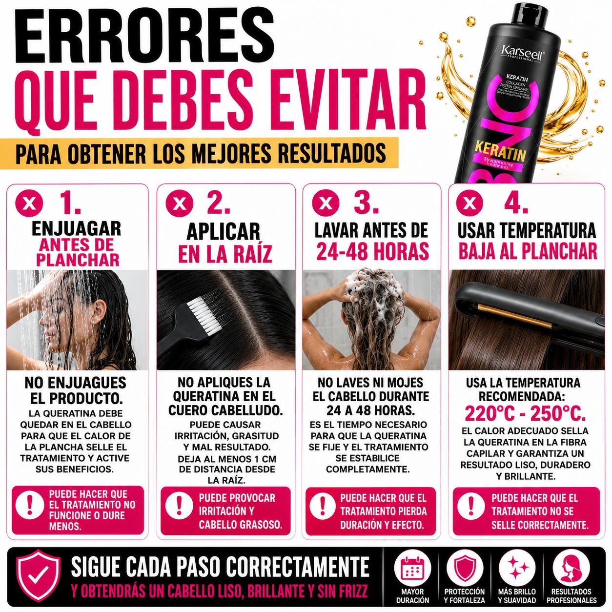 Queratina Alisadora BNC Sin Formol 500ml