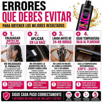 Queratina Alisadora BNC Sin Formol 500ml