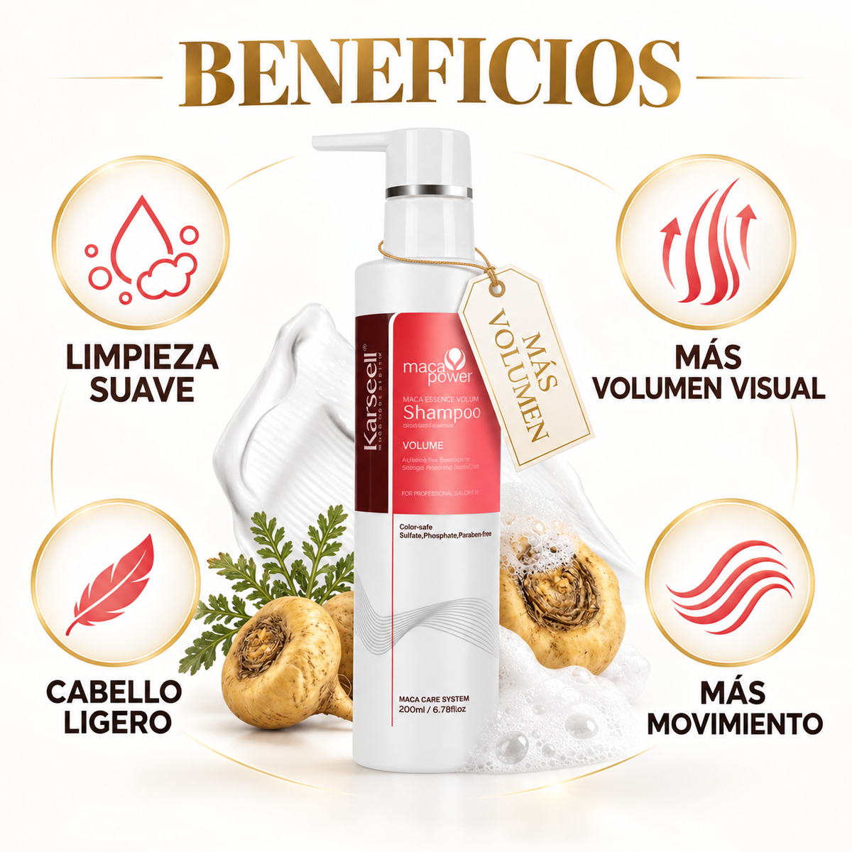 Champú Voluminizador 200 ml