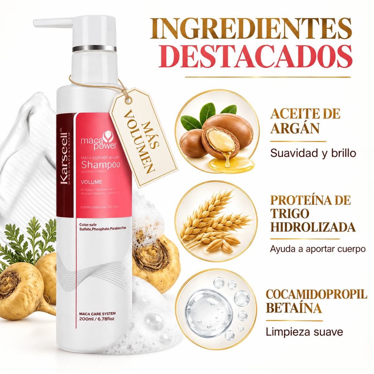 Champú Voluminizador 200 ml