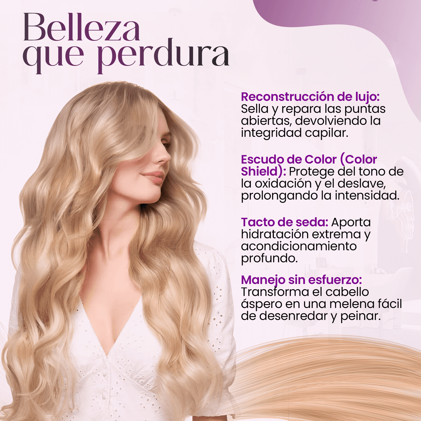 Professional Violet Hair Mask 100ml