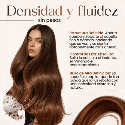 Crema de proteínas leave in sin aclarado 200ml