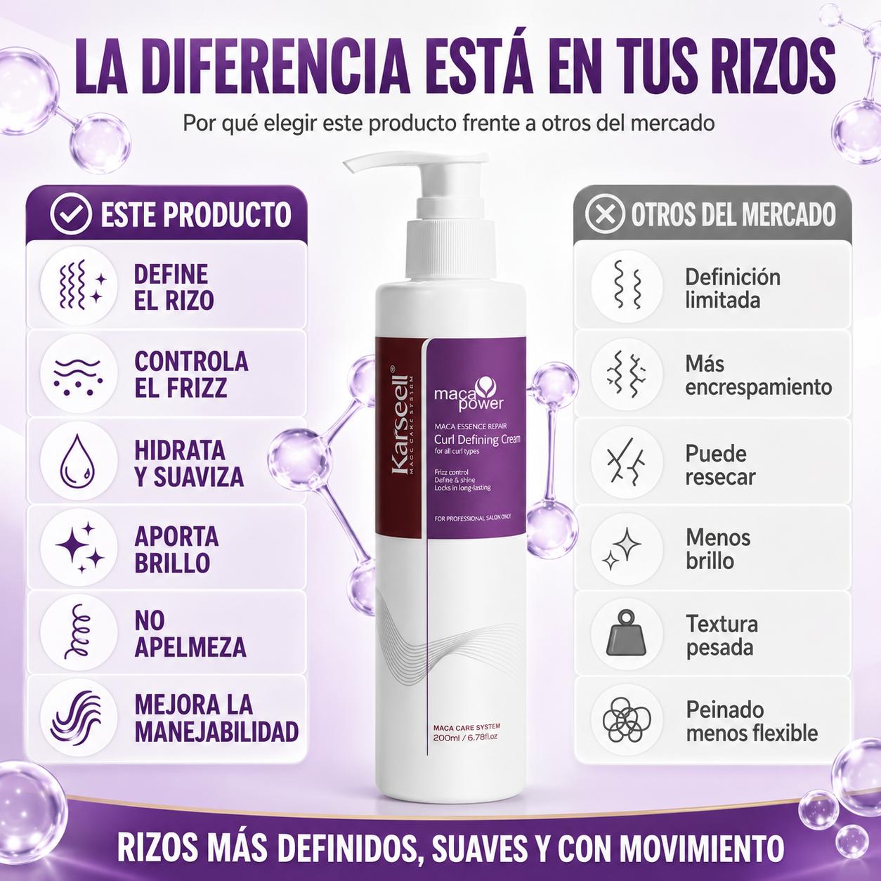 Crema Definidora de Rizos 200ml