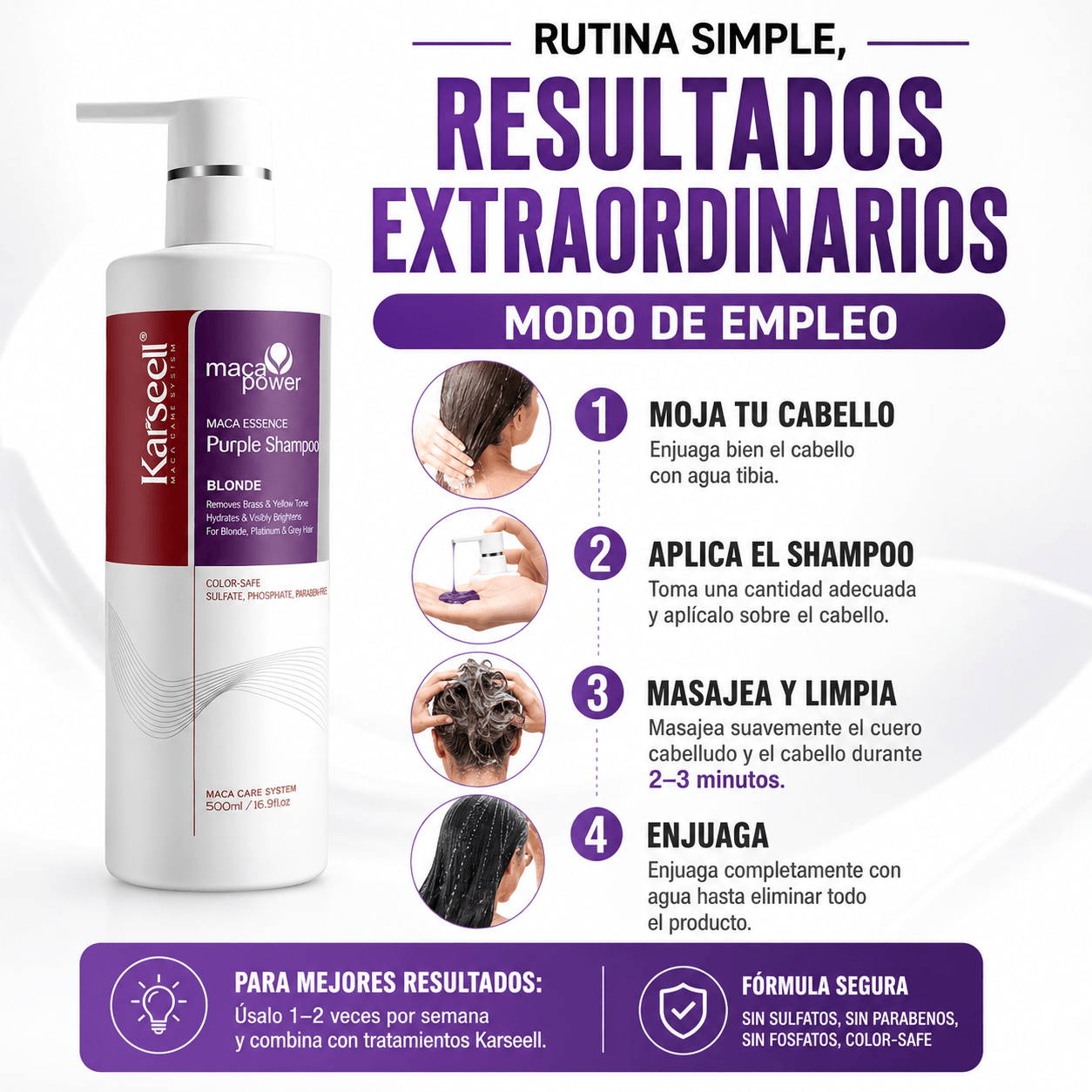 Shampoo viola tonalizzante professionale [500ml]