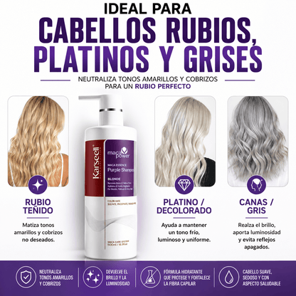 Shampoo viola tonalizzante professionale [500ml]