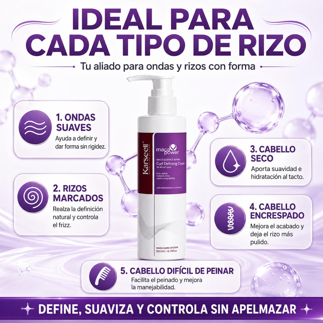 Crema Definidora de Rizos 200ml