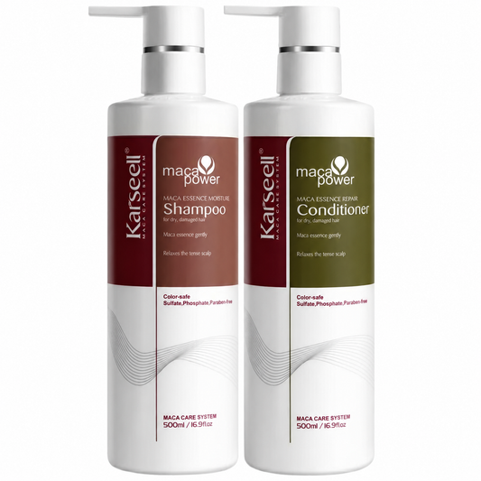 Pack Champú Hidratante Maca 500 ml + Acondicionador Reparador Maca 500 ml