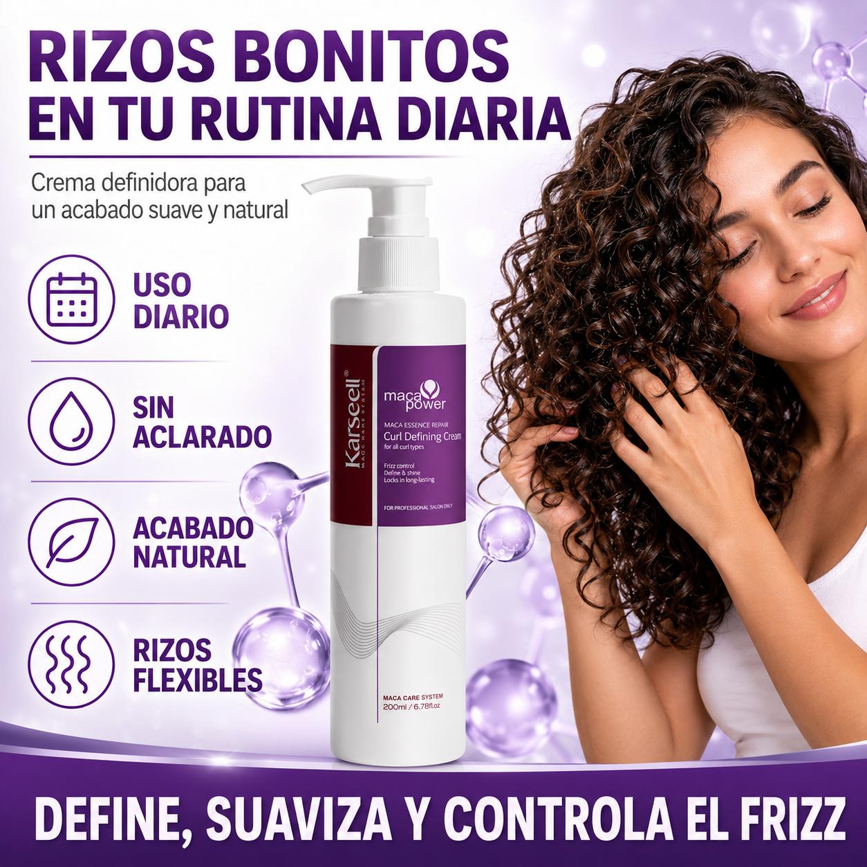 Crema Definidora de Rizos 200ml