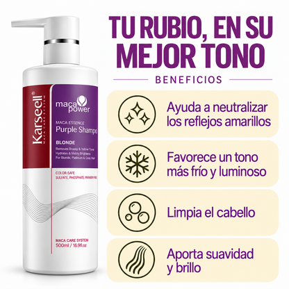 Professionelles Violett-Tönungsshampoo [500ml]