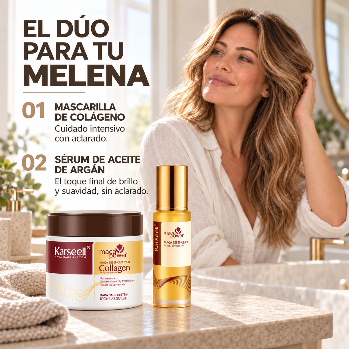 Sérum Capilar de Aceite de Argán 50 ml