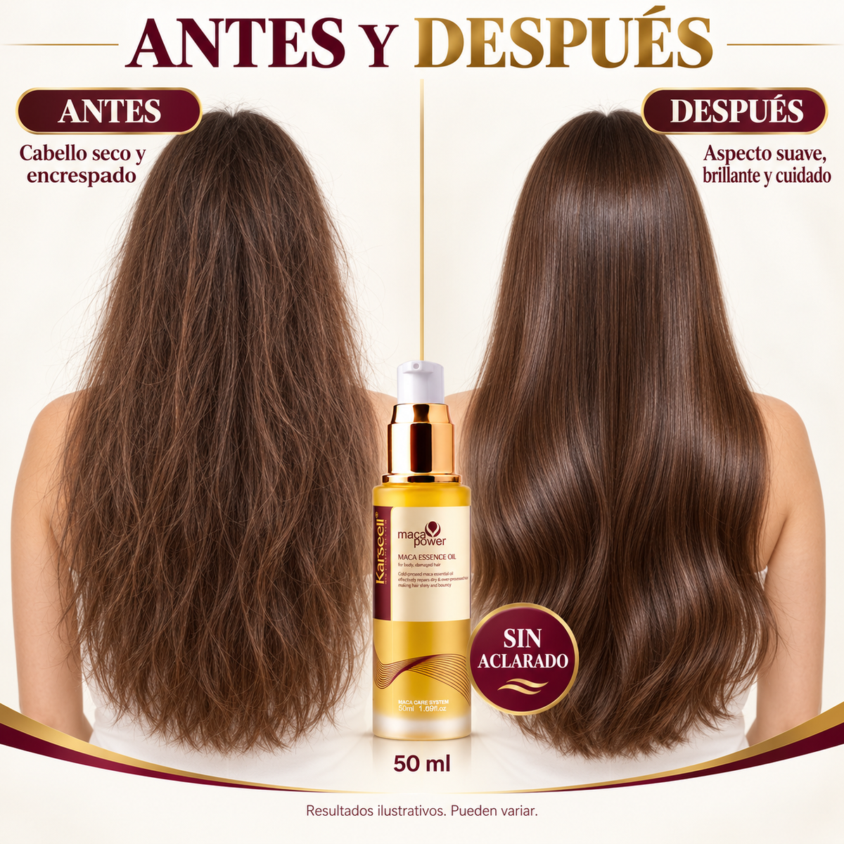 Sérum Capilar de Aceite de Argán 50 ml
