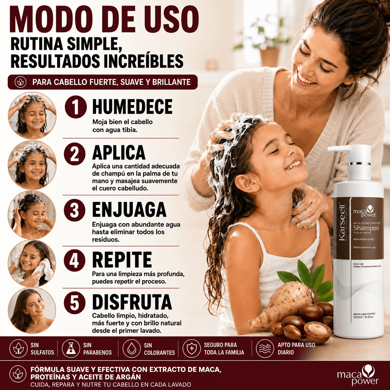 Feuchtigkeitsspendendes Reparatur-Shampoo [500ml]