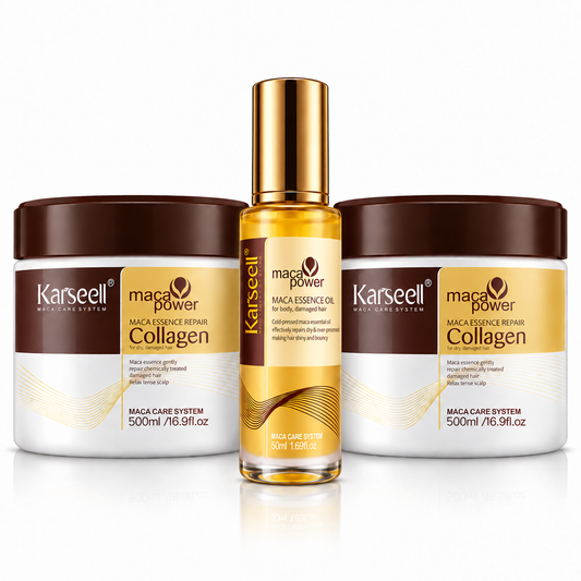Pack 2 Mascarillas de Colágeno 500 ml + Aceite de Argán 50 ml