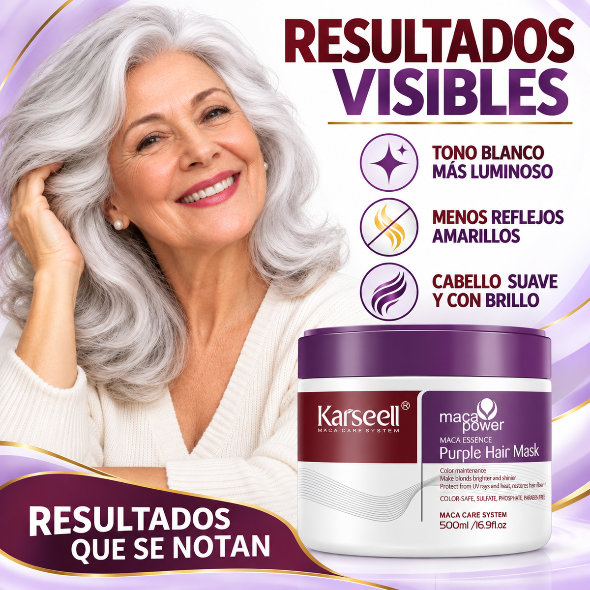 Mascarilla Capilar Violeta 500 ml