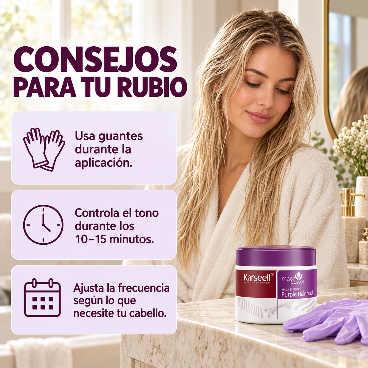 Mascarilla Capilar Violeta 500 ml