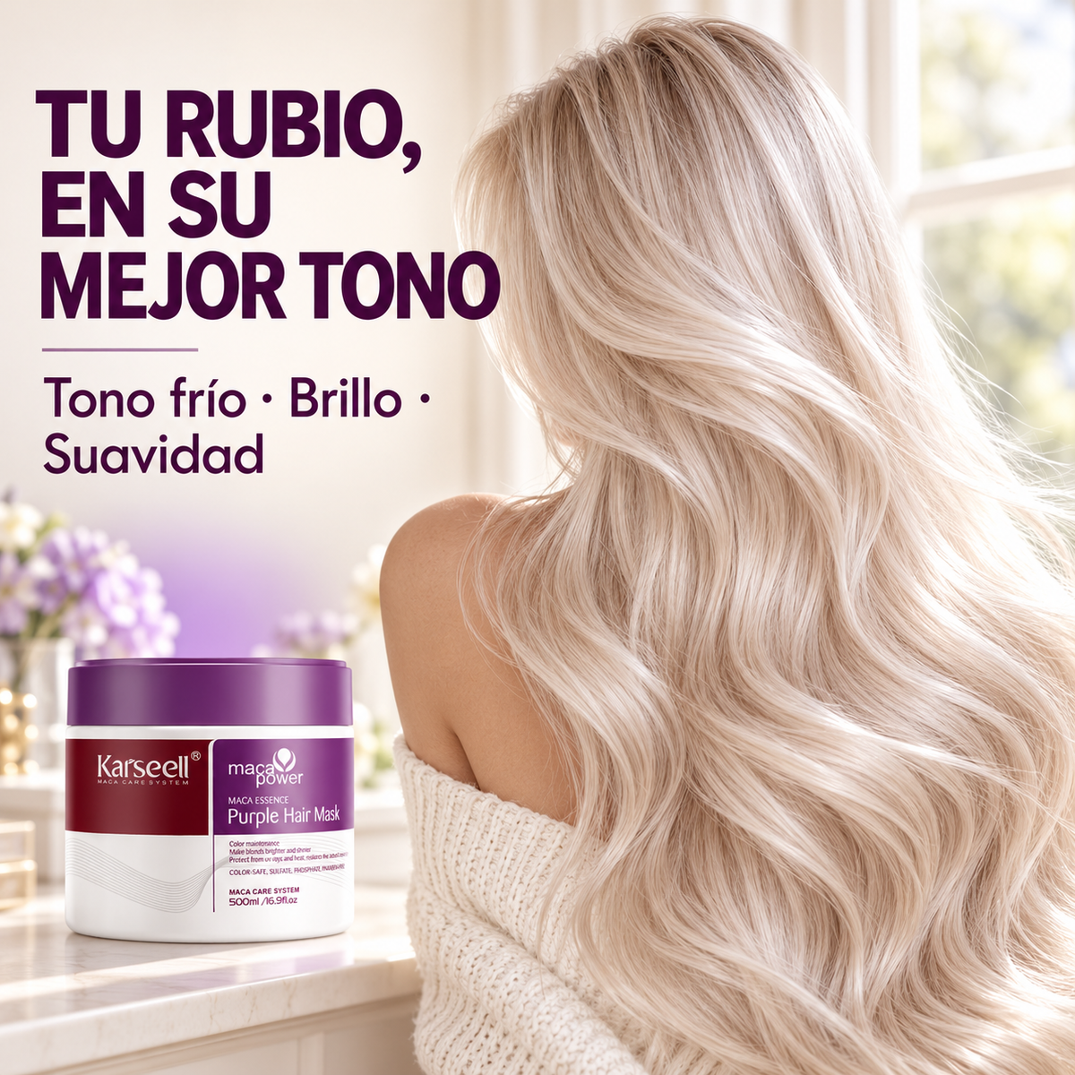 Mascarilla Capilar Violeta 500 ml