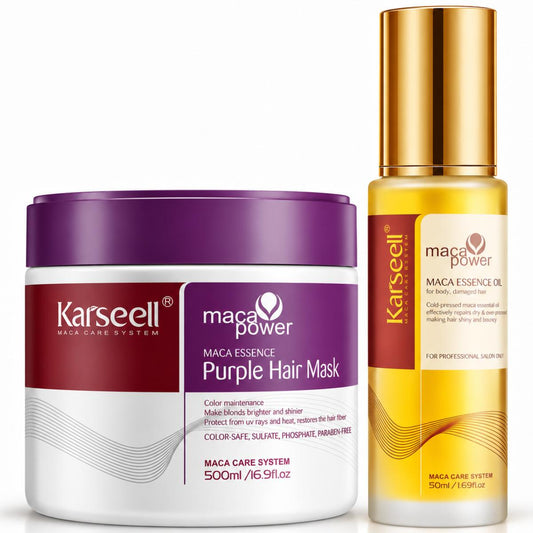 Pack Mascarilla Violeta 500 ml + Aceite de Argán 50 ml