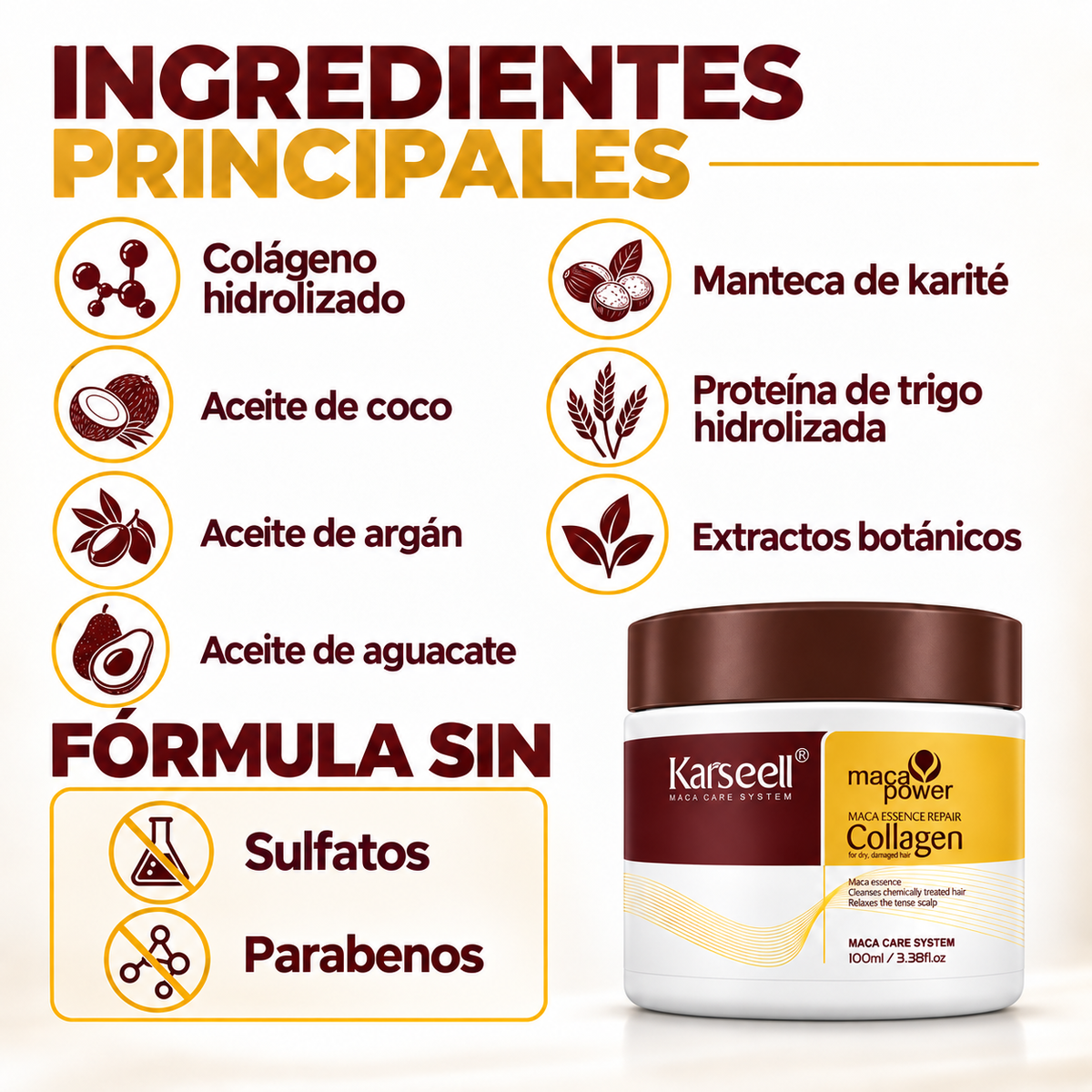 Collagen Hair Mask [travel size 100ml]