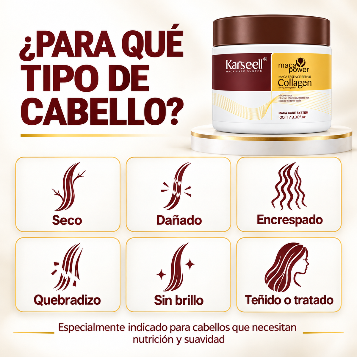 Collagen Hair Mask [travel size 100ml]