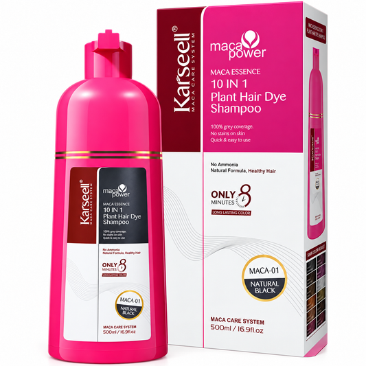 Champú Tinte Negro Natural 500 ml