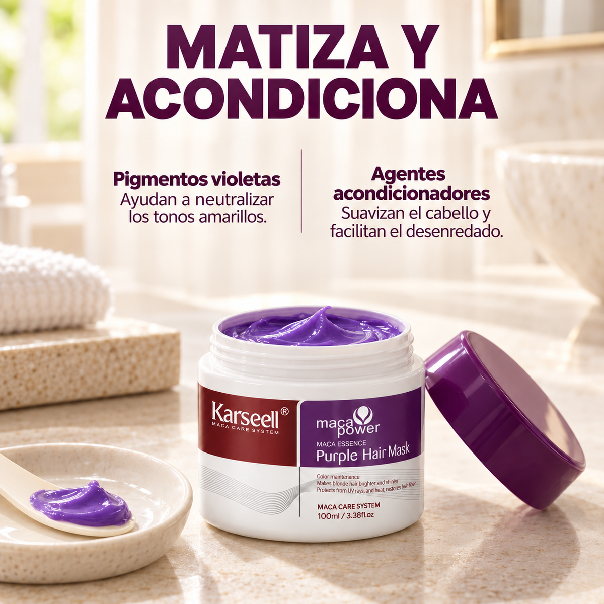 Mascarilla Capilar Violeta 100 ml
