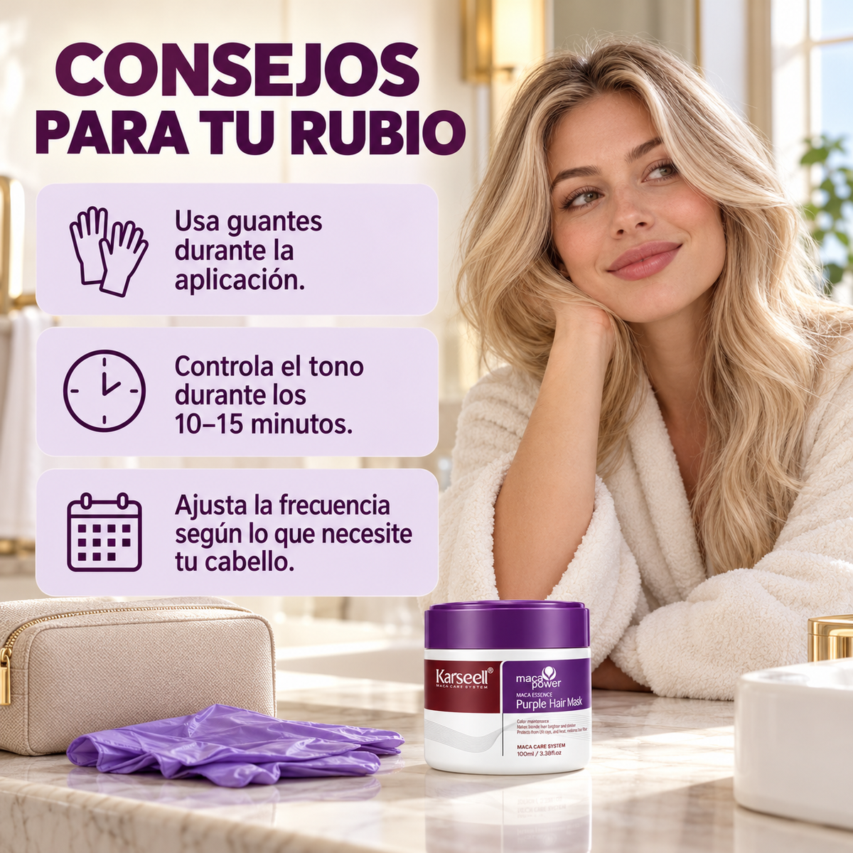 Mascarilla Capilar Violeta 100 ml