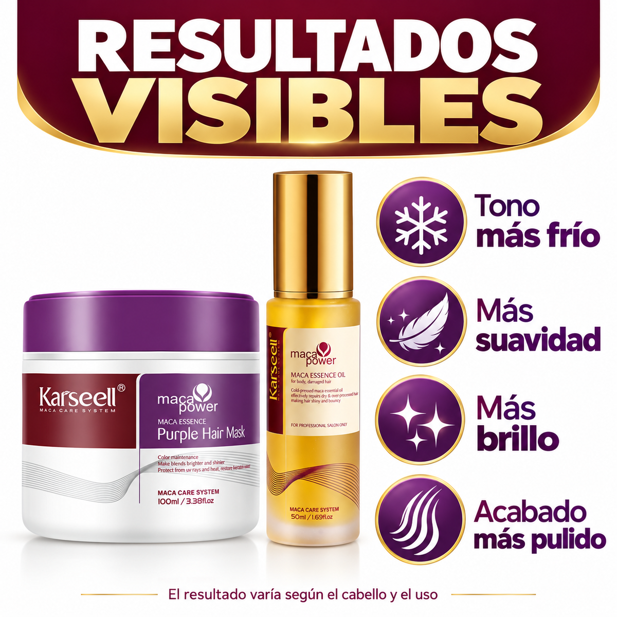 Pack Mascarilla Violeta 100 ml + Sérum de Aceite de Argán 50 ml