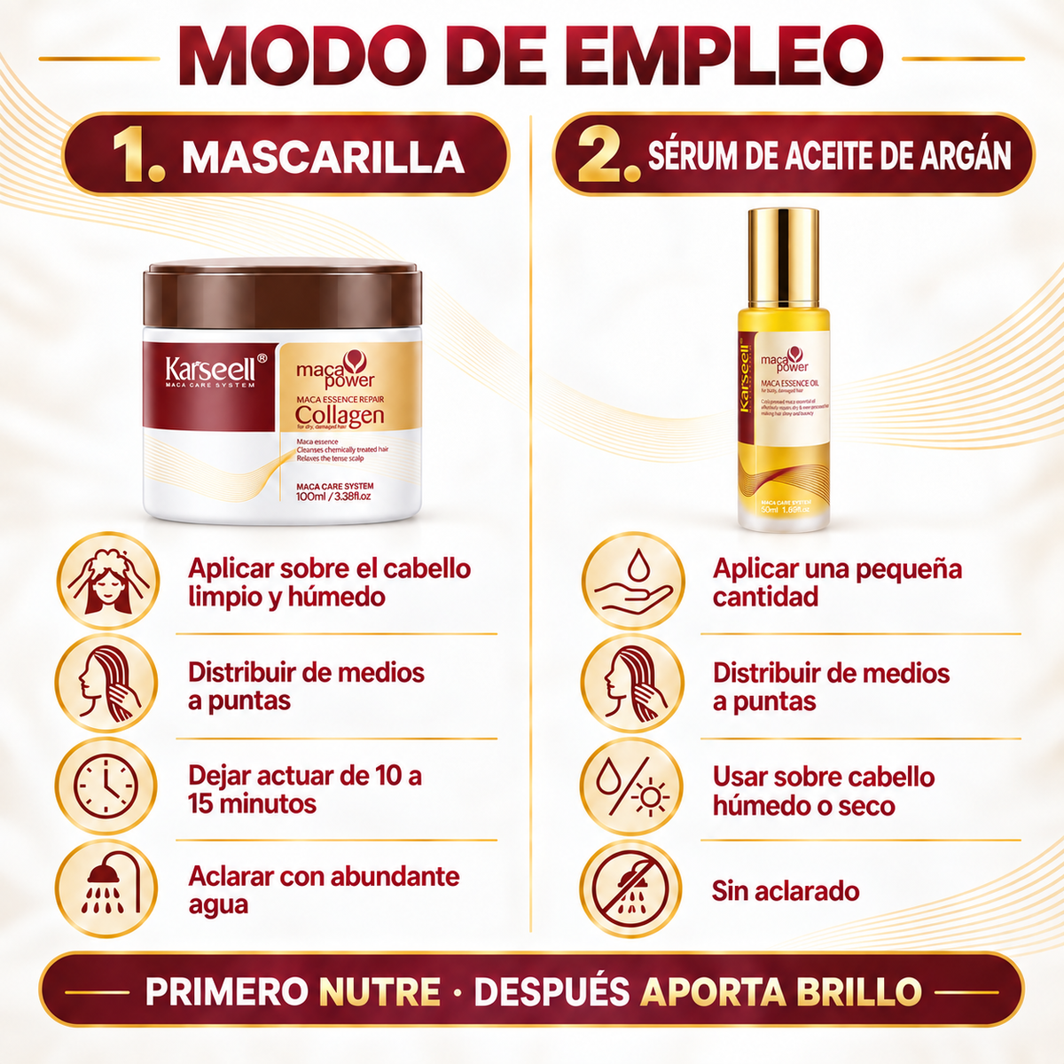 Pack Mascarilla de Colágeno 100 ml + Sérum de Aceite de Argán 50 ml