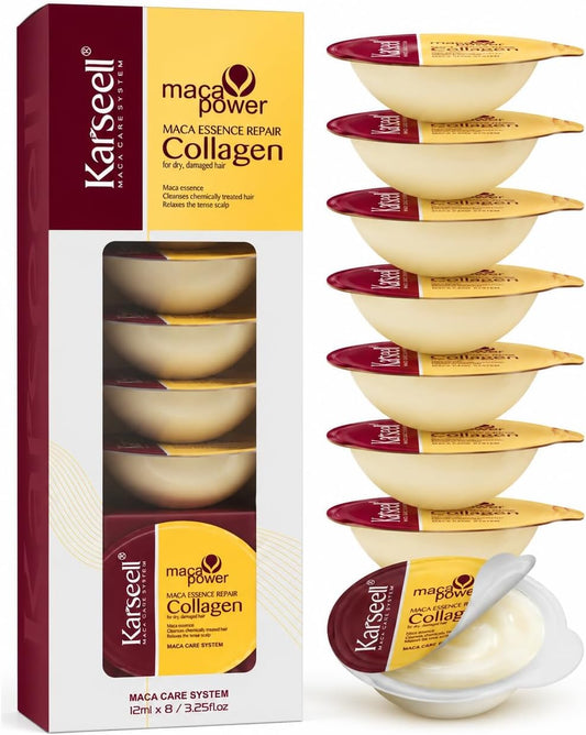 Mascarilla de Colágeno Monodosis 8 × 12 ml