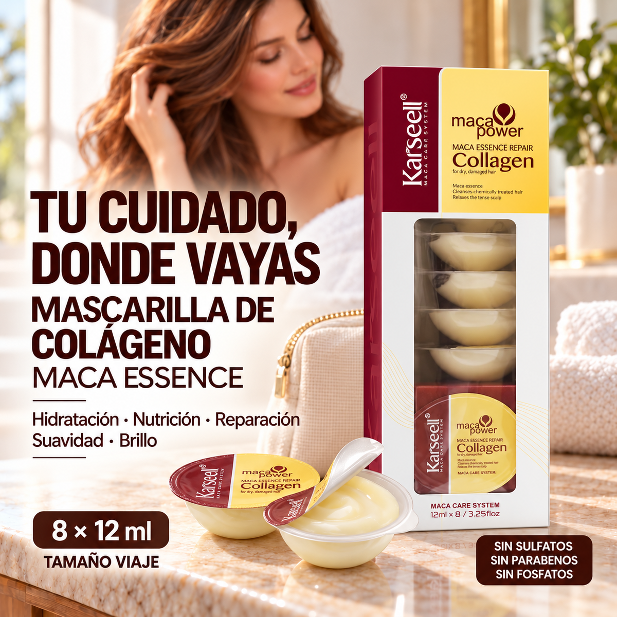 Collagen Hair Mask [Single-dose 12ml]