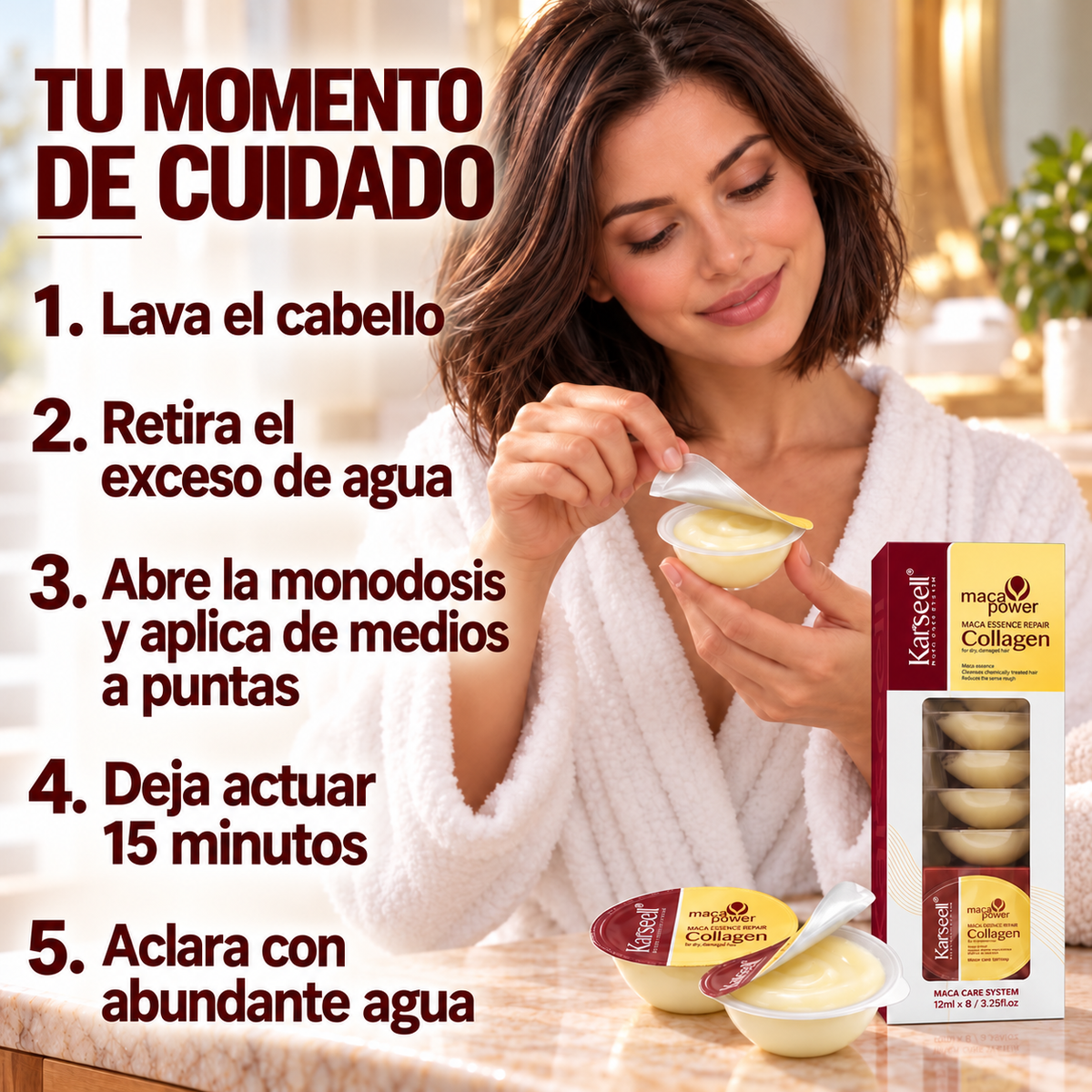 Collagen Hair Mask [Single-dose 12ml]
