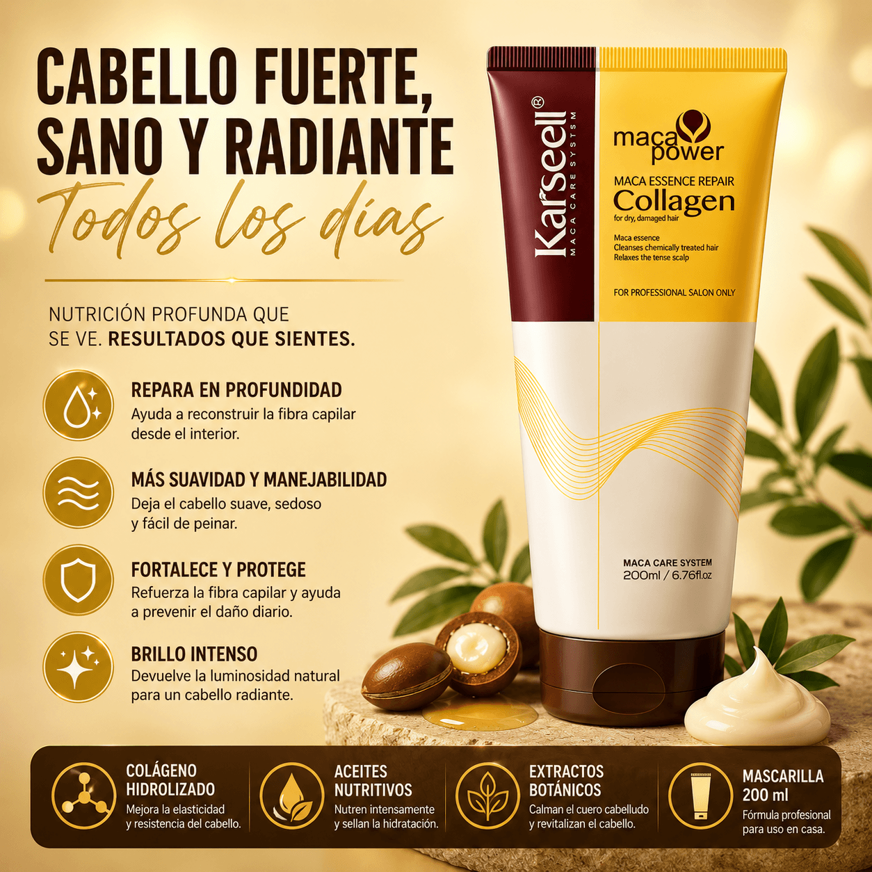 Maschera Capelli al Collagene [200ml]