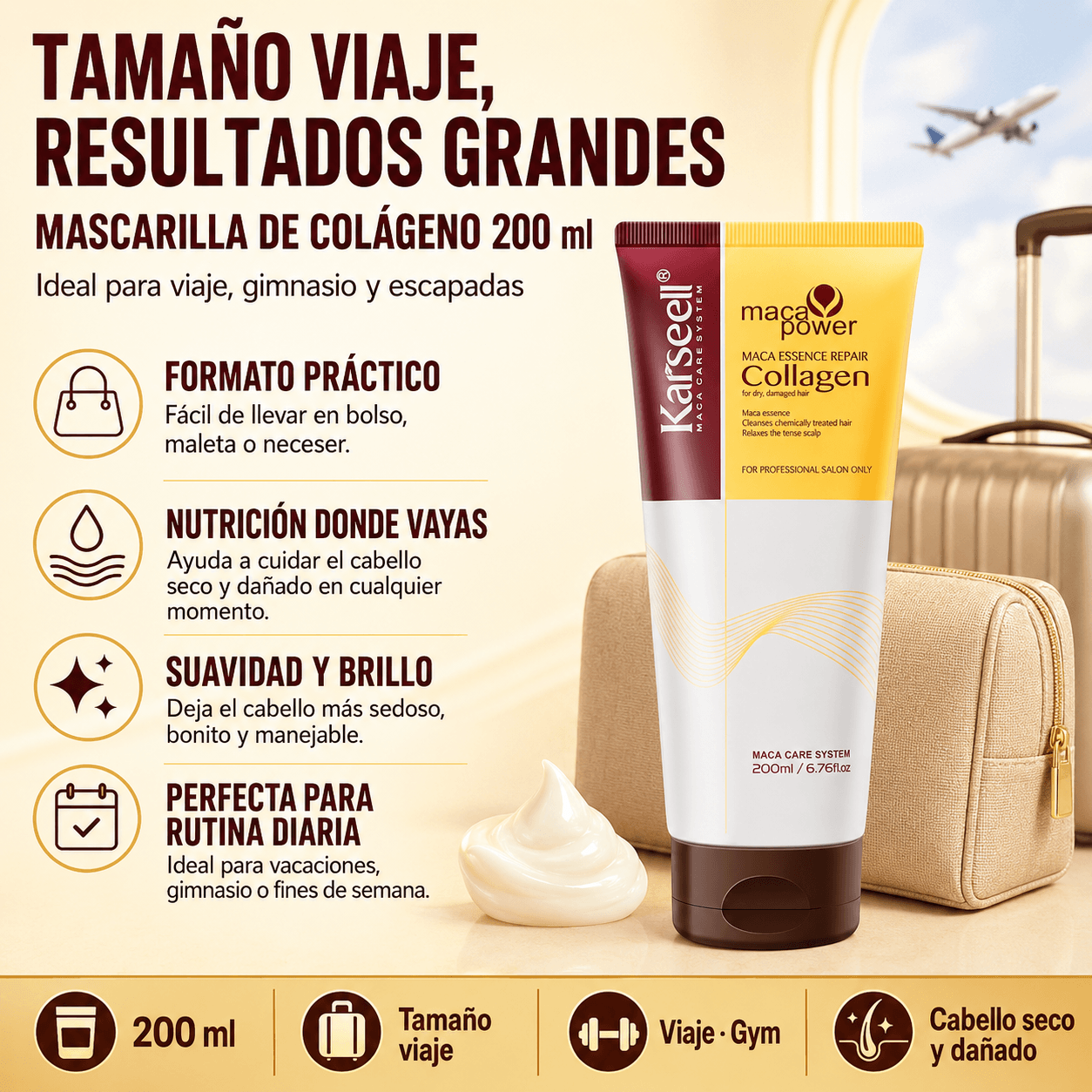 Maschera Capelli al Collagene [200ml]