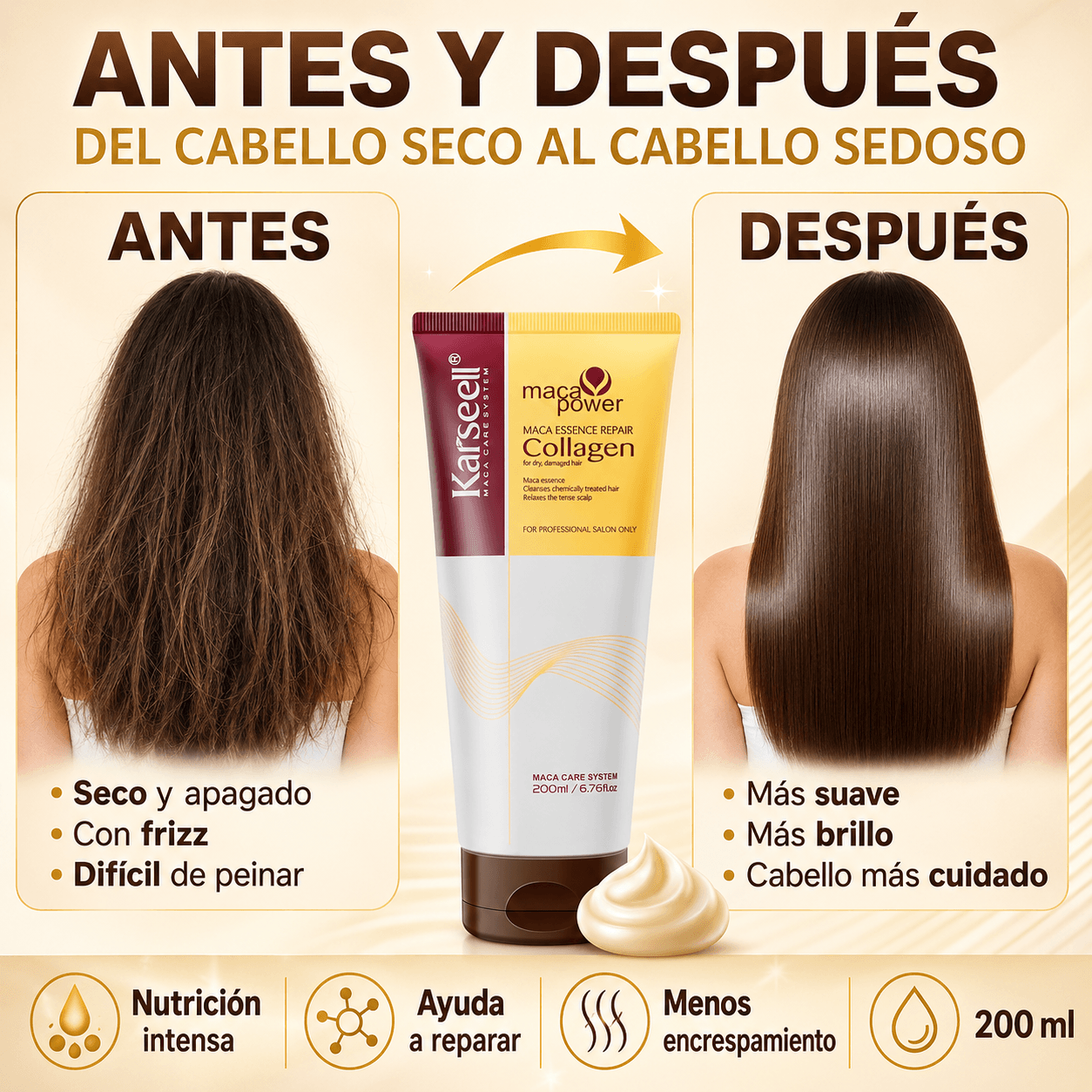Maschera Capelli al Collagene [200ml]