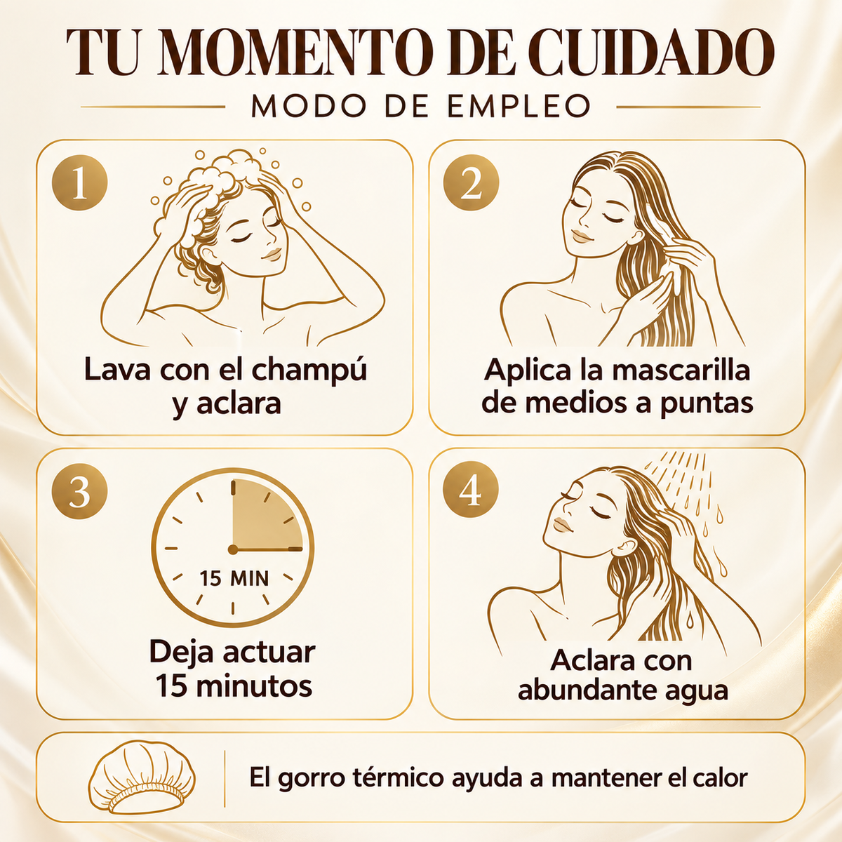 Pack Mascarilla Colágeno 500ml + Champú Maca 500ml
