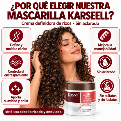 Mascarilla Capilar Definidora de Rizos 500 ml