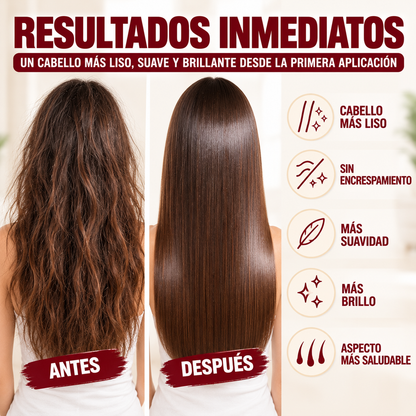 Kit de Alisado Profesional con Queratina – Hasta 12 Semanas