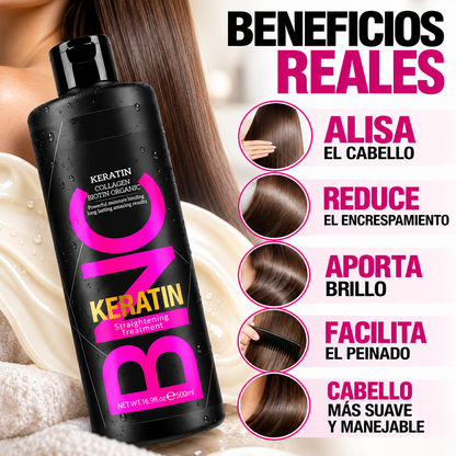 Bnc cheratina lisciante senza formaldeide 500ml