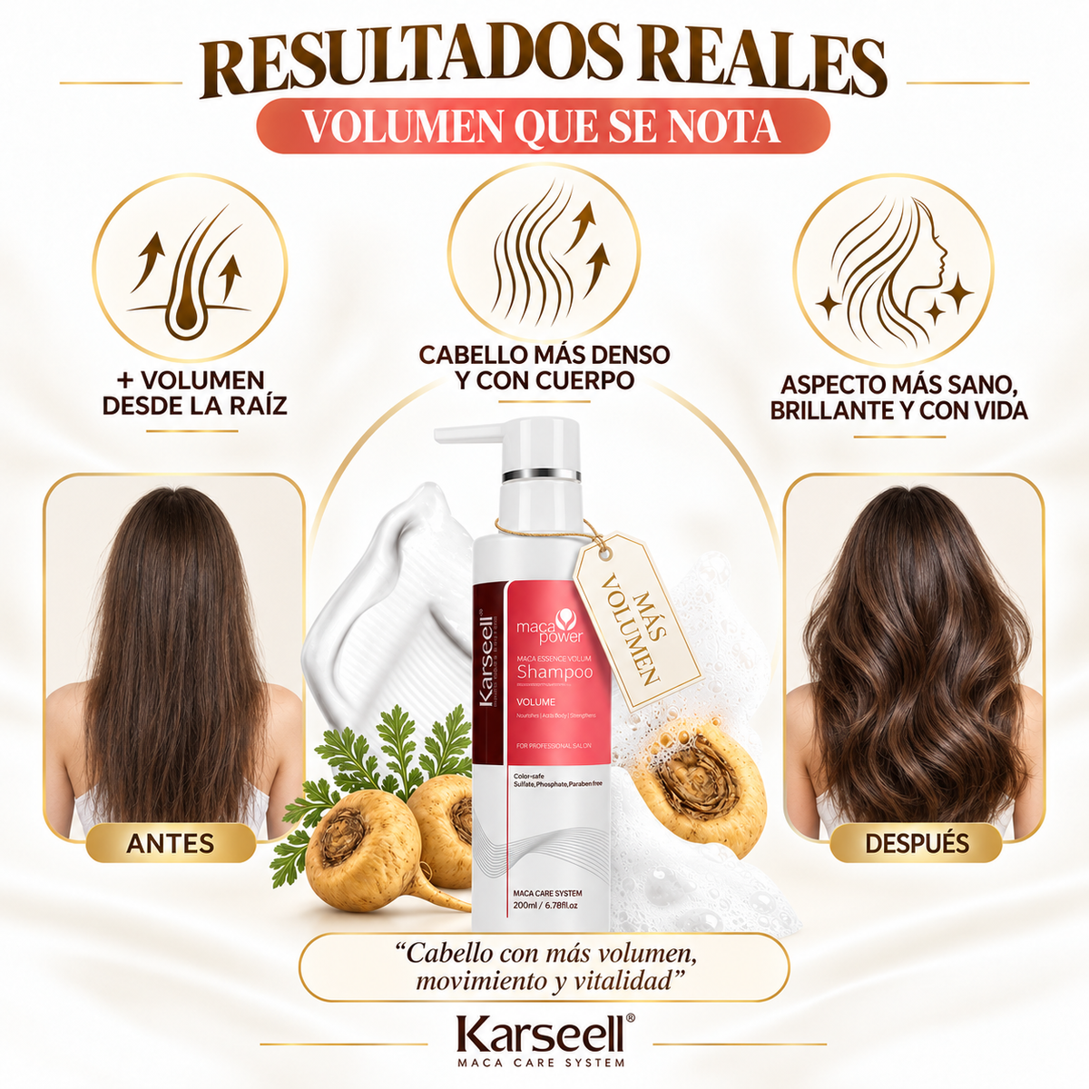 Champú Voluminizador 200 ml