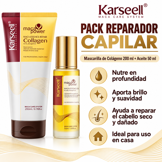 Pack Mascarilla Colágeno 200 ml + Sérum de Aceite de Argán 50 ml