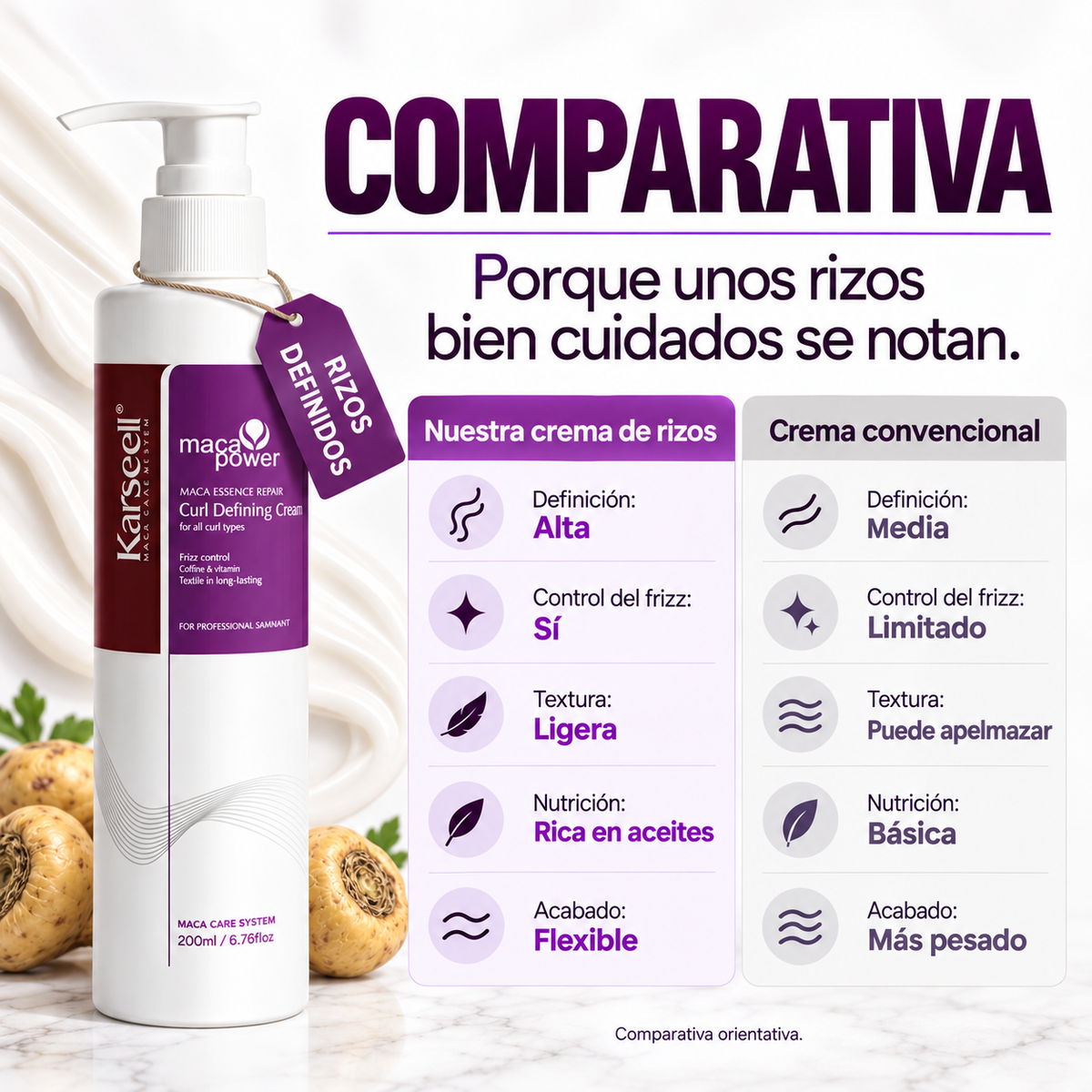 Crema Definidora de Rizos 200 ml
